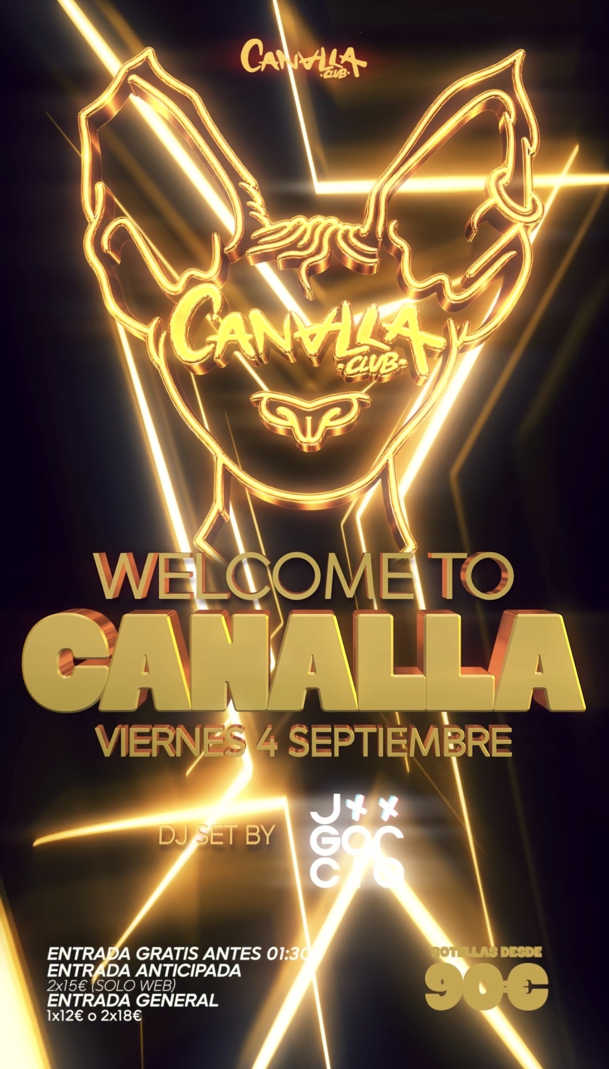 VIERNES 4 SEPTIEMBRE 2026