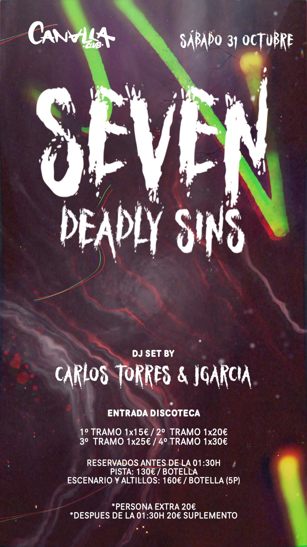 SABADO 31 OCTUBRE 2026